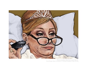 Sonja Morgan (echte huisvrouwen van New York City) portretafdruk