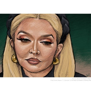Erika Girardi (Real Housewives of Beverly Hills) Portrait Print