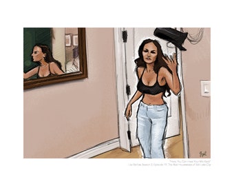 Lisa Barlow (Real Housewives of Salt Lake City) Portrait Print