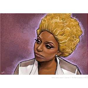 NeNe Leakes (Real Housewives of Atlanta) Portrait Print