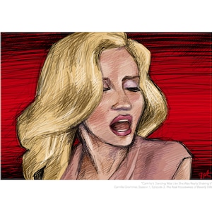 Camille Grammer (Real Housewives of Beverly Hills) Portrait Print