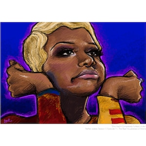 NeNe Leakes (Real Housewives of Atlanta) Portrait Print