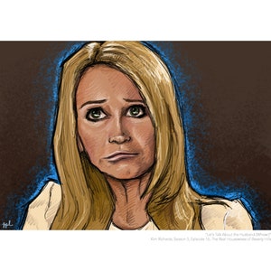 Kim Richards (Real Housewives of Beverly Hills) Portrait Print
