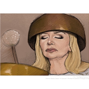 Shannon Beador (Real Housewives of Orange County) Portrait Print