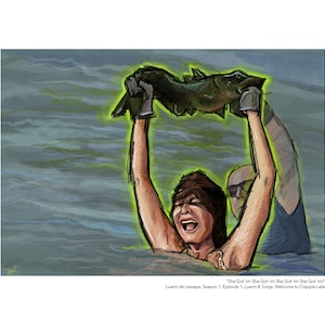 Luann de Lesseps (Luann & Sonja: Welcome to Crappie Lake) Portrait Print