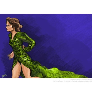 Lisa Rinna (Real Housewives of Beverly Hills) Portrait Print