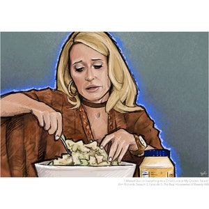Kim Richards (Real Housewives of Beverly Hills) Portrait Print