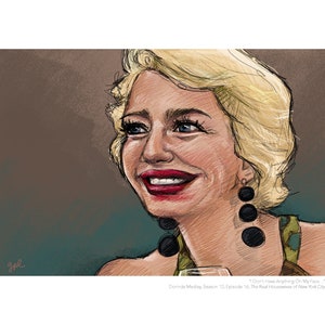 Dorinda Medley (Real Housewives of New York City) Portrait Print