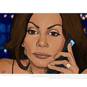 Danielle Staub (Real Housewives of New Jersey) Portrait Print