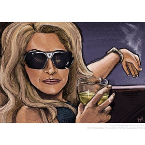 Kim Zolciak (Real Housewives of Atlanta) Portrait Print