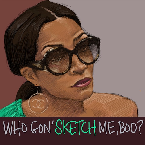 Kyle Richards (real Housewives of Beverly Hills) Portrait Print