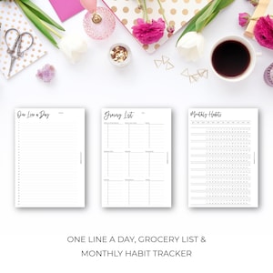 Mini Happy Planner Printable Bundle: Variety Pack (digital Download) - Etsy