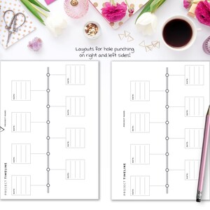 Productivity Planner Bundle B6 Inserts | Minimal Project and Goal ...