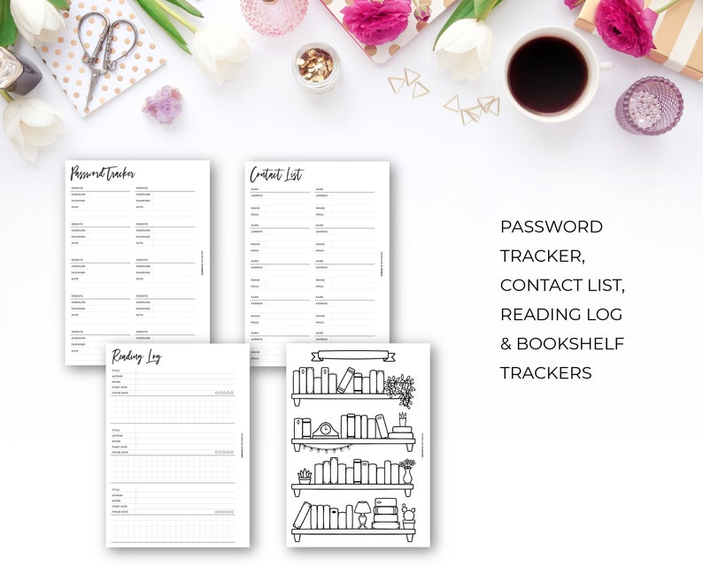 Classic Happy Planner Printable Variety Bundle: Minimalist Planner Set ...