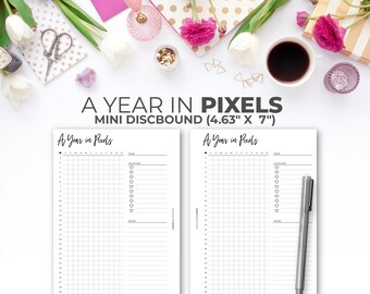 PRINTABLE - MINI Happy Planner Mood Tracker | Happy Planner Mood Insert ...