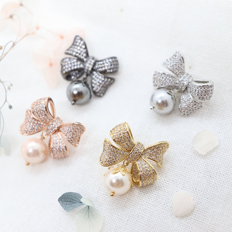Delicate Bow Earrings