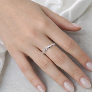 925 Sterling Silver • Tiny Shells Side by Side Ring, Beach Lover Jewelry, Small Scallop Silver Ring, Handmade Sterling Silver Free Size Ring