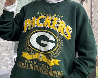 Vintage NFC Champions Green Bay Packers Sweatshirt Super Bowl