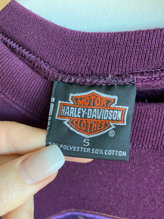 1995 Harley Davidson Wisconsin sweatshirt crewnec… - image 5