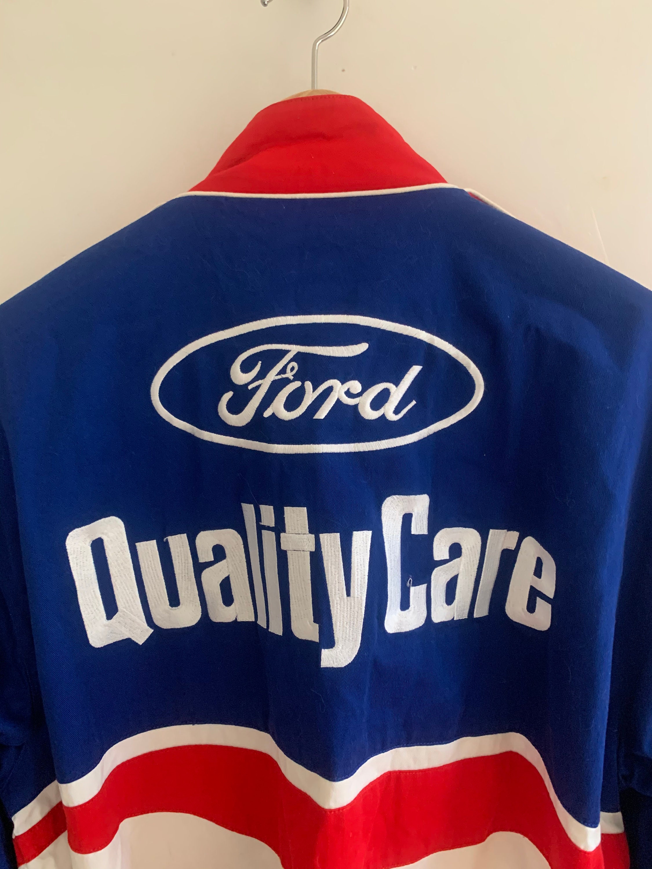 Vintage Nascar Jacket 90s Ford Quality 
