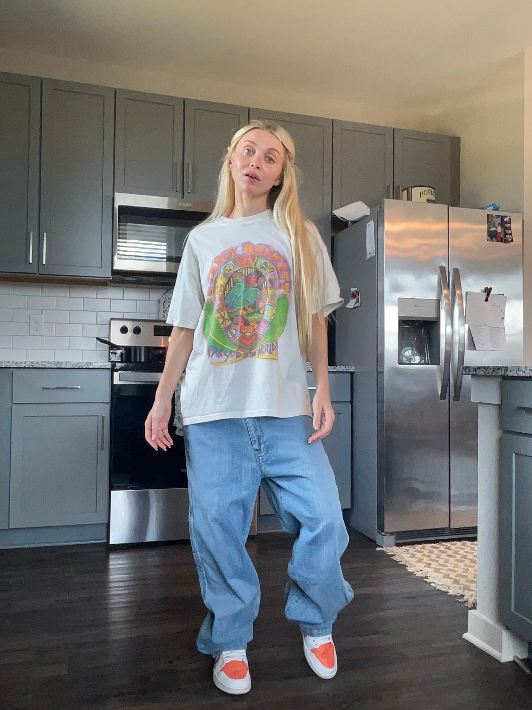 ヴィンテージ 2002 ジミー・ビュッフェ ツアー シャツ コレクター T