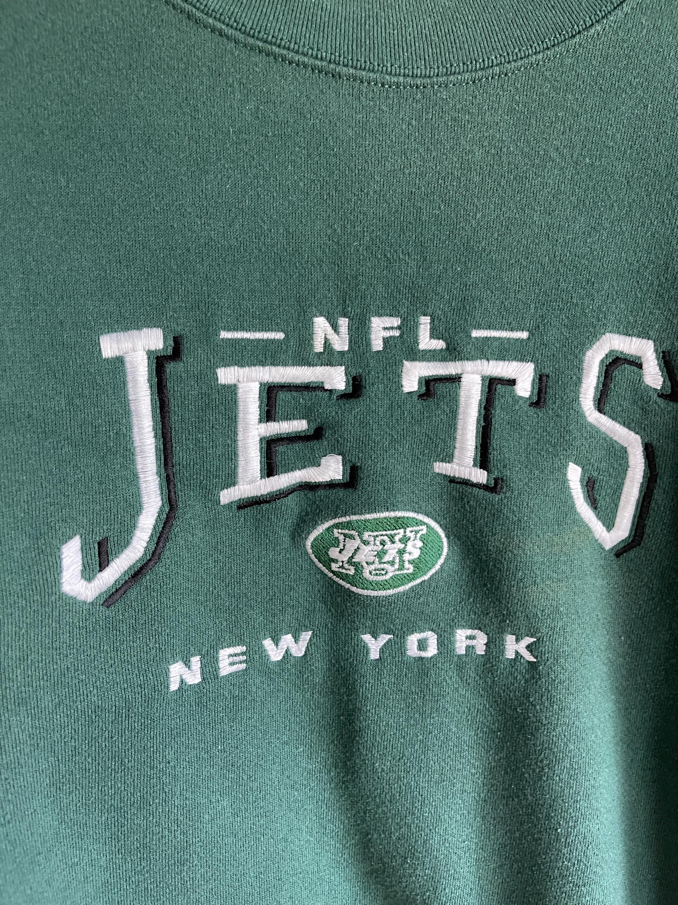 Vintage 90s New York Jets Crewneck Lee Brand Sweatshirt