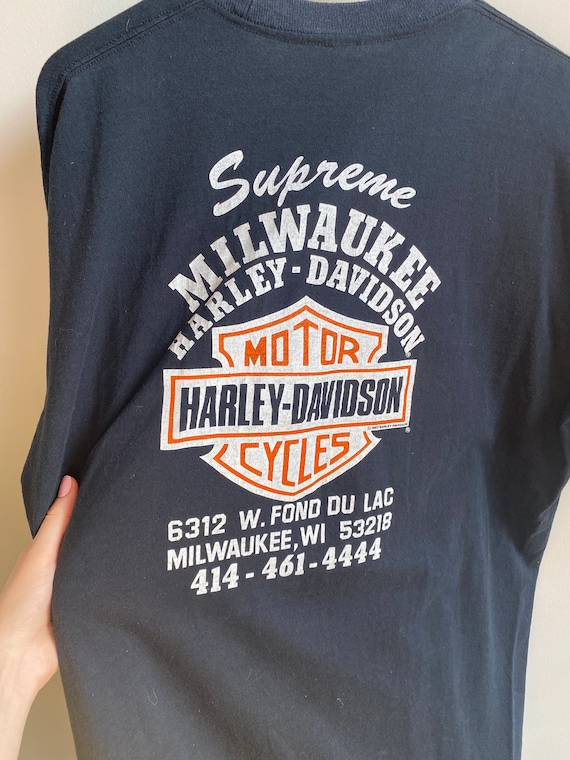 1982 RARE Vintage Harley Davidson Holoubek inc au… - image 3