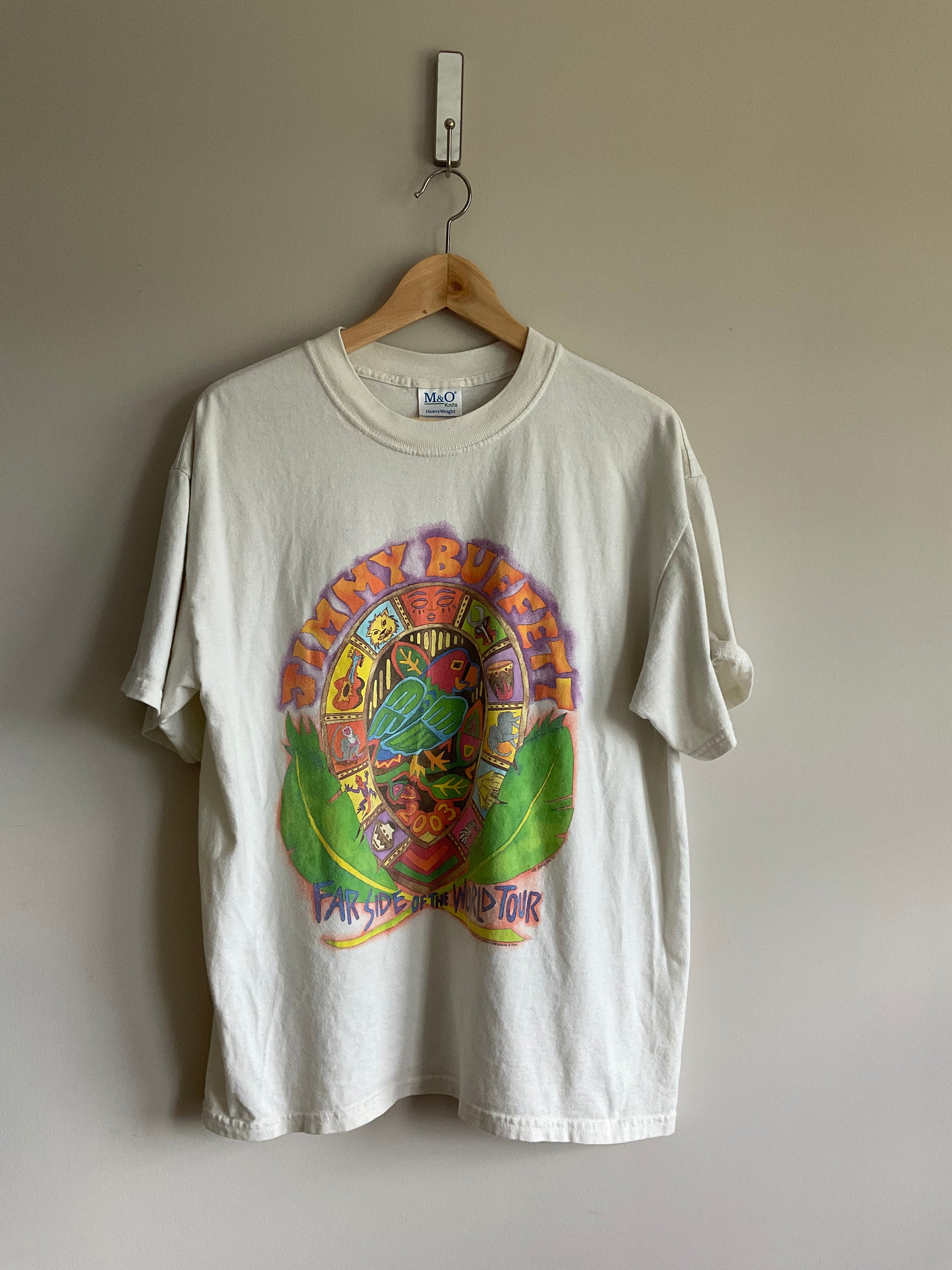 ヴィンテージ 2002 ジミー・ビュッフェ ツアー シャツ コレクター T