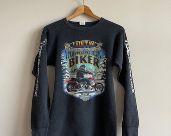 SUPER Rare 1980s Harley Davidson Thermal Minnesota Ain't No Fair