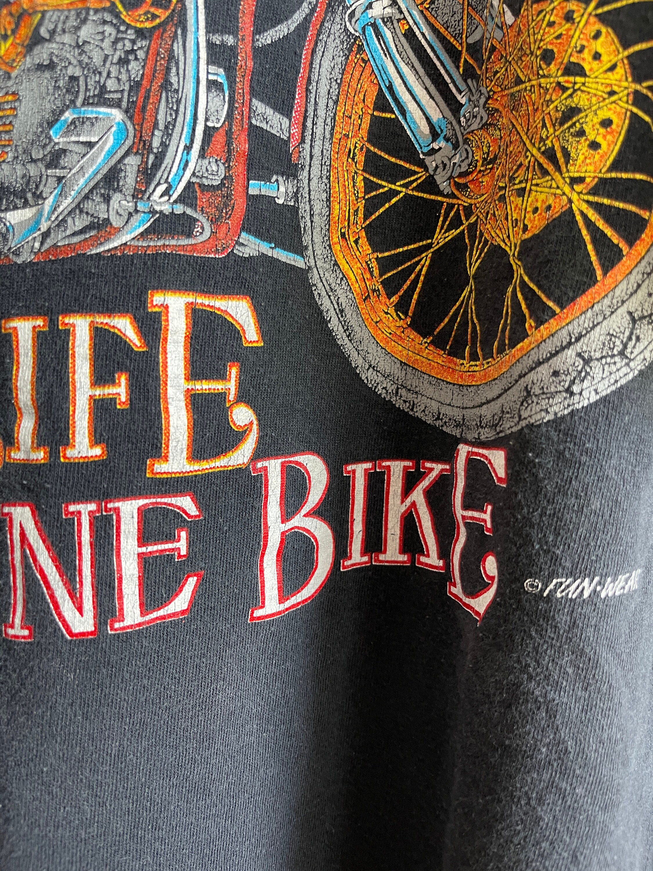 RARE Vintage Harley Davidson 1980s Funwear T Shirt
