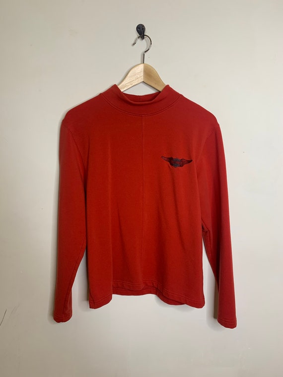 Vintage Harley Davidson 90s mock neck crewneck und