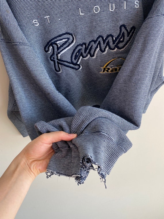 Rare vintage 90s LA Rams distressed super bowl ch… - image 4