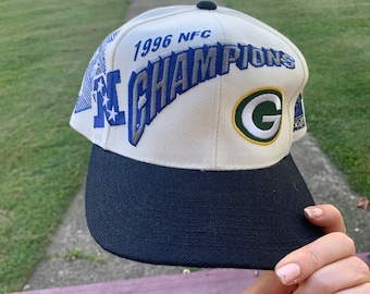 Vintage Green Bay Packers Football Hat Super Bowl Broncos NFL