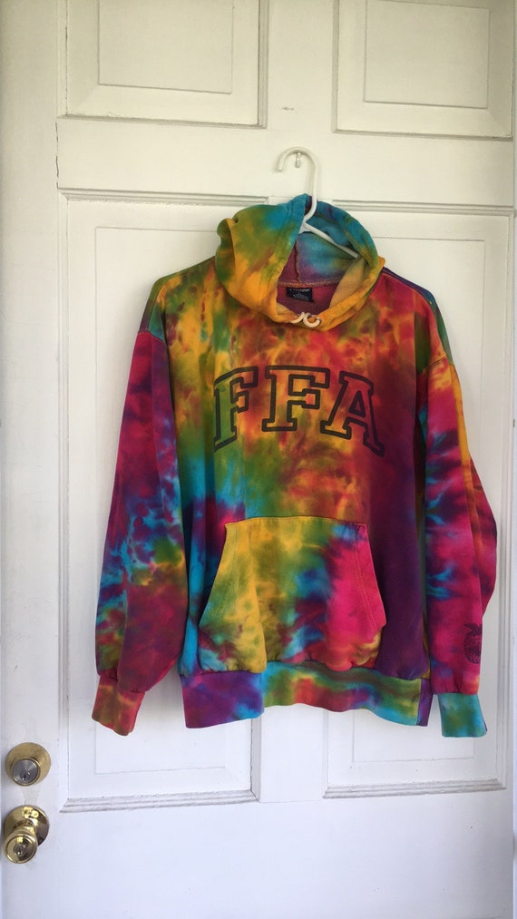 Vintage FFA tie dye sweatshirt