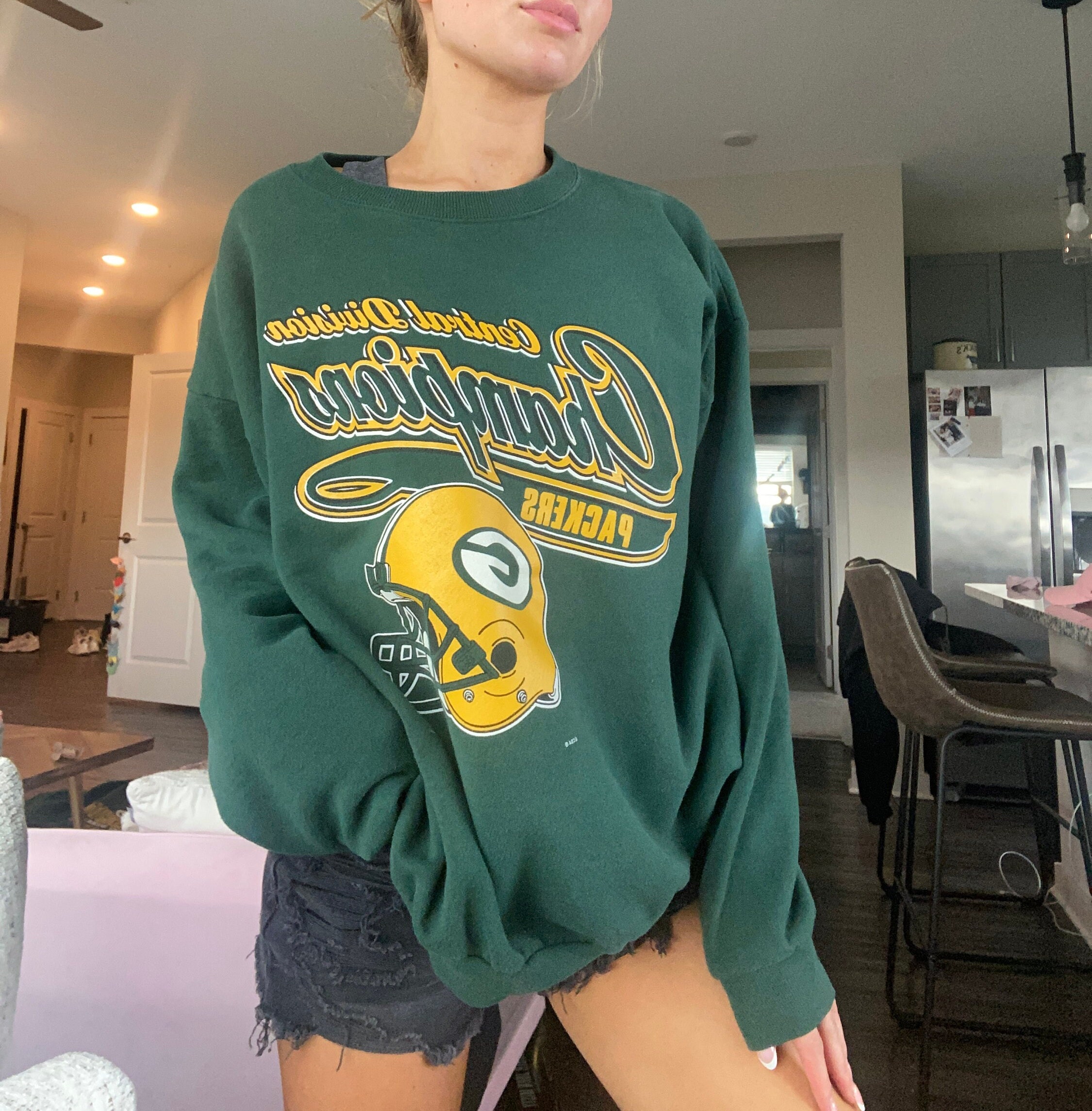 Vintage 1997 Green Bay Packers Sweatshirt Crewneck Football NFL 90s Packer Sweater Super Bowl Pull Over Wisconsin Foot Ball 80s Y2k Etsy
