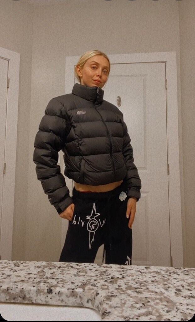 The North Face Nuptse Cropped - Etsy