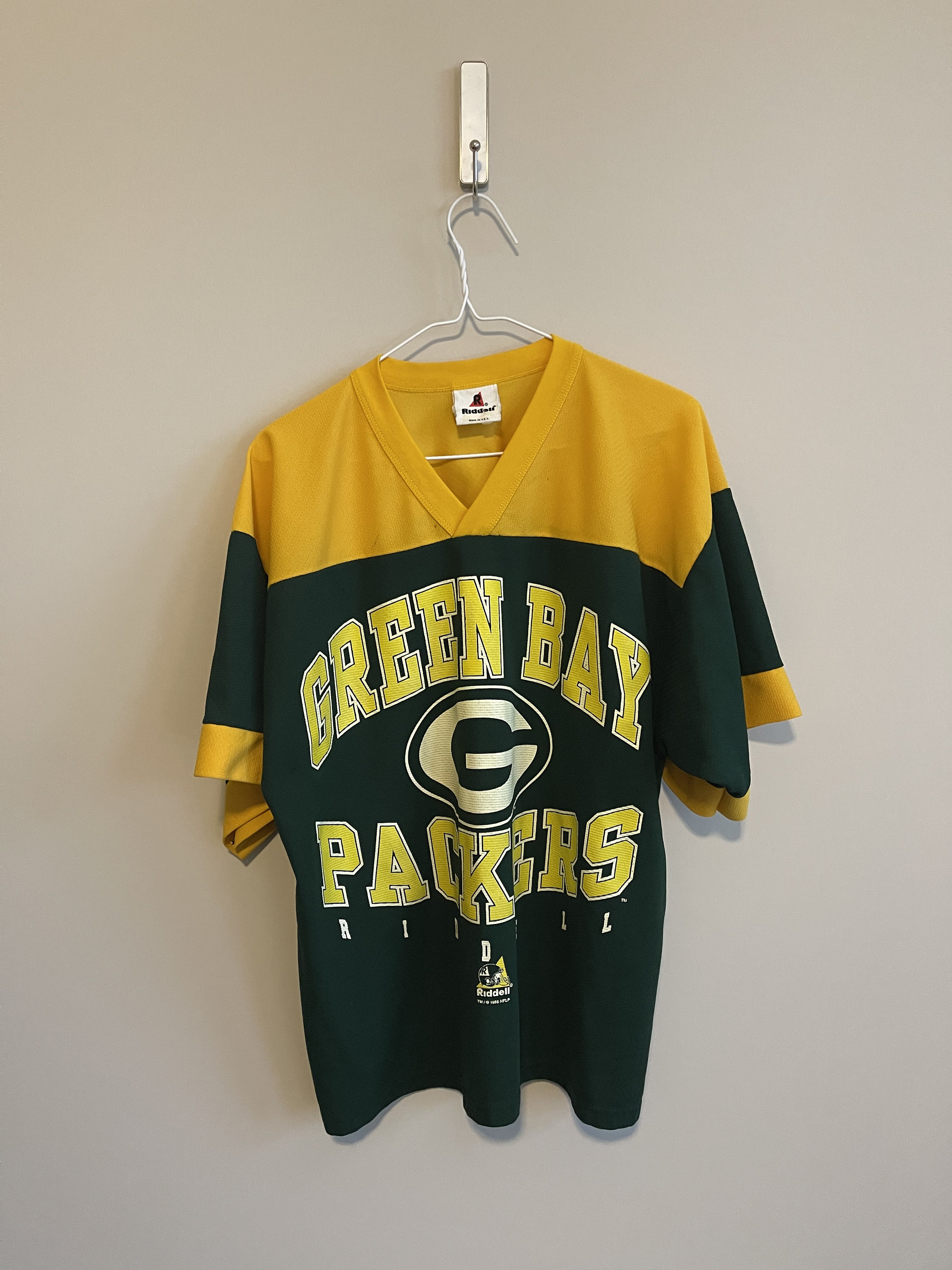 Vintage 90s Green Bay Packers Jersey Shirt Champs Nfl Division