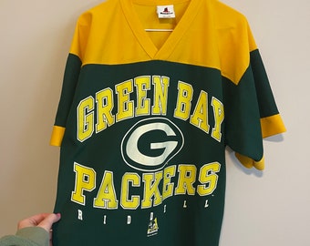 Vintage 90s Green Bay Packers Jersey Shirt Champs Nfl Division