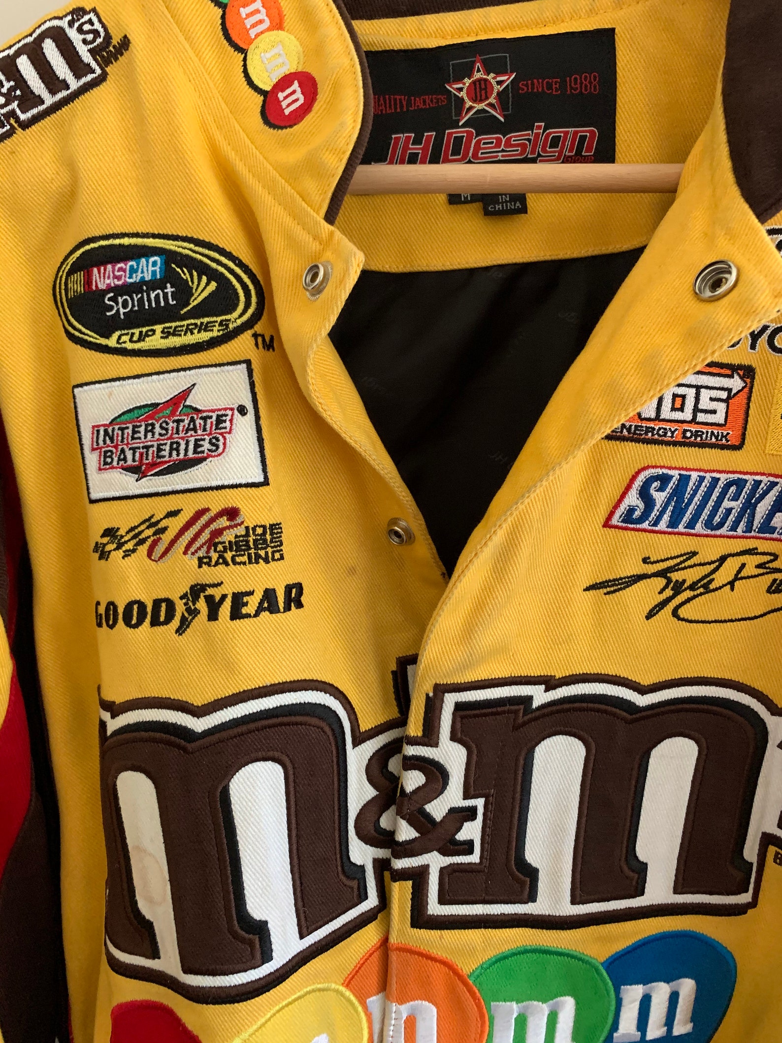 Vintage M&Ms racing jacket nascar Madison beer oversized Etsy