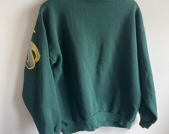 SUPER RARE Vintage 1998 Packers Sweatshirt Letters Across Chest