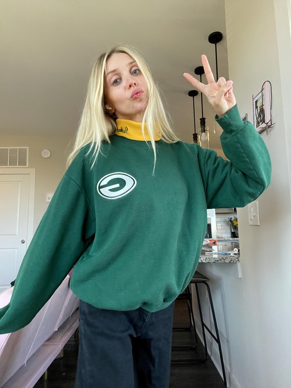 Packers Turtleneck Turtleneck Sweatshirt Vintage Rare Vintage 90s