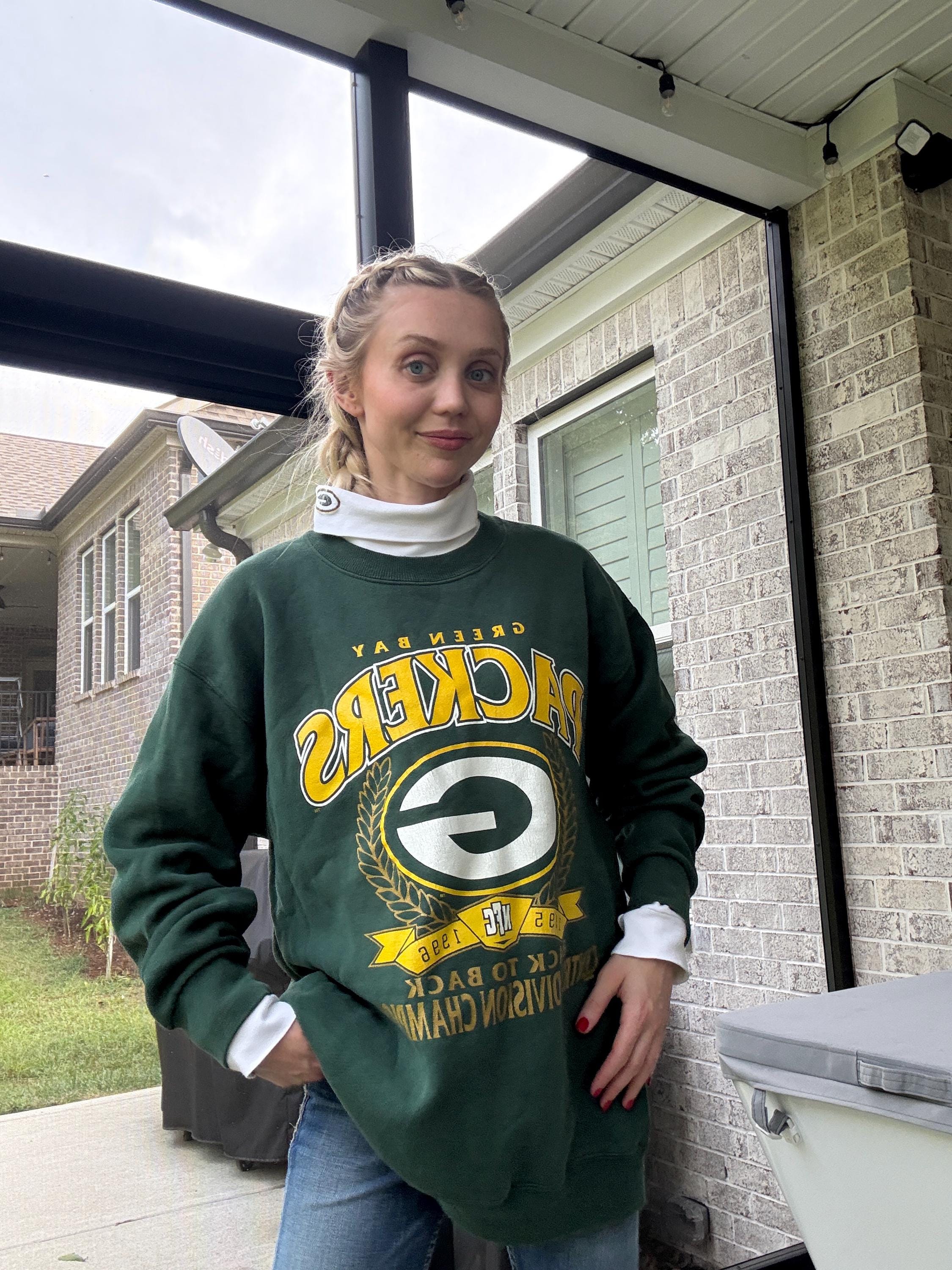 Vintage NFC Champions Green Bay Packers Sweatshirt Super Bowl
