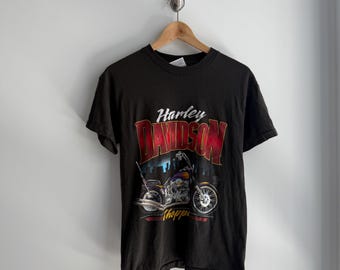 Rare 1987 Vintage Harley Davidson Shirt Speed Limit 70 Milwaukee