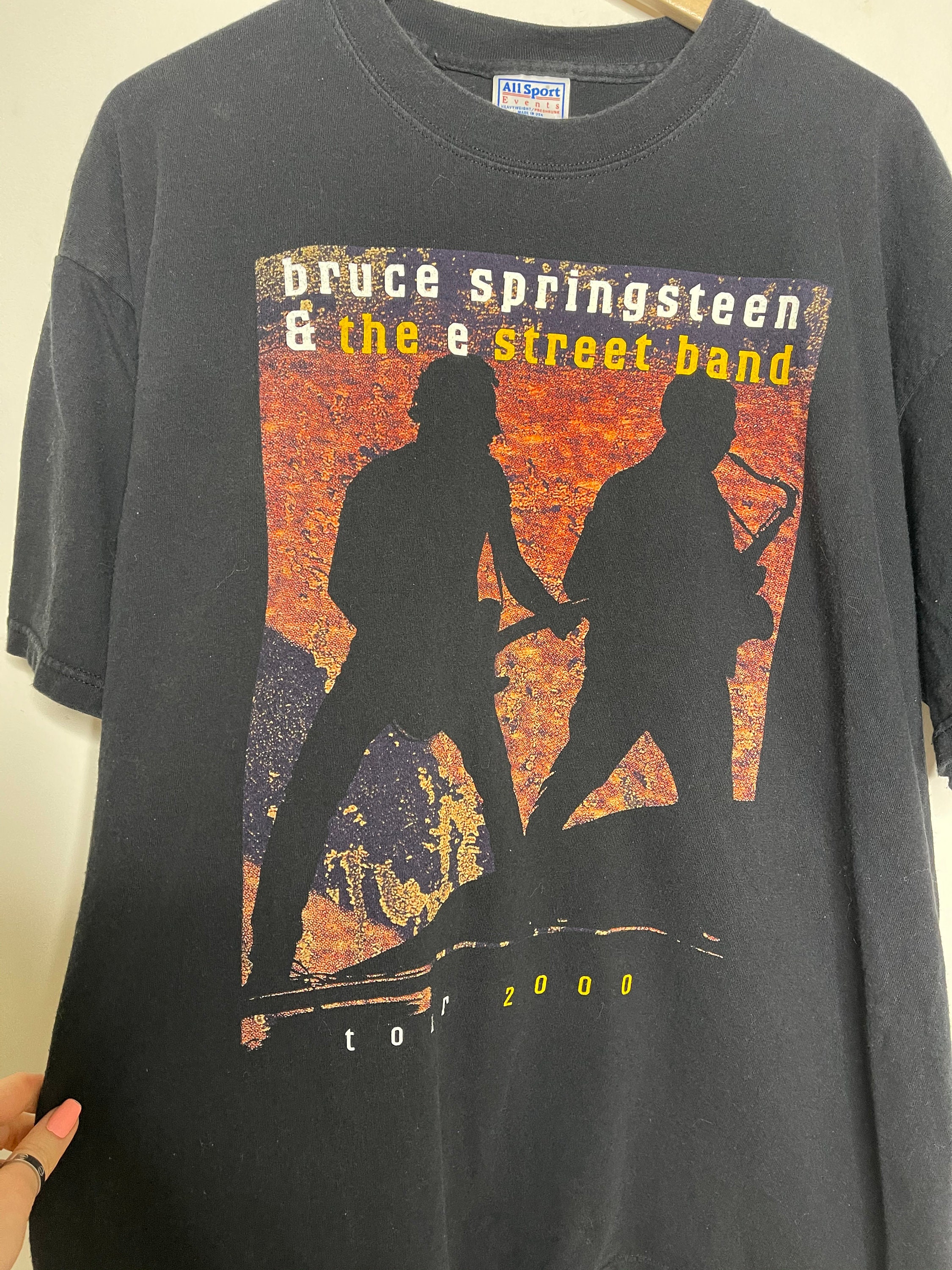 2000 Bruce Springsteen Tour Shirt Vintage Comfy Trendy Band T Etsy