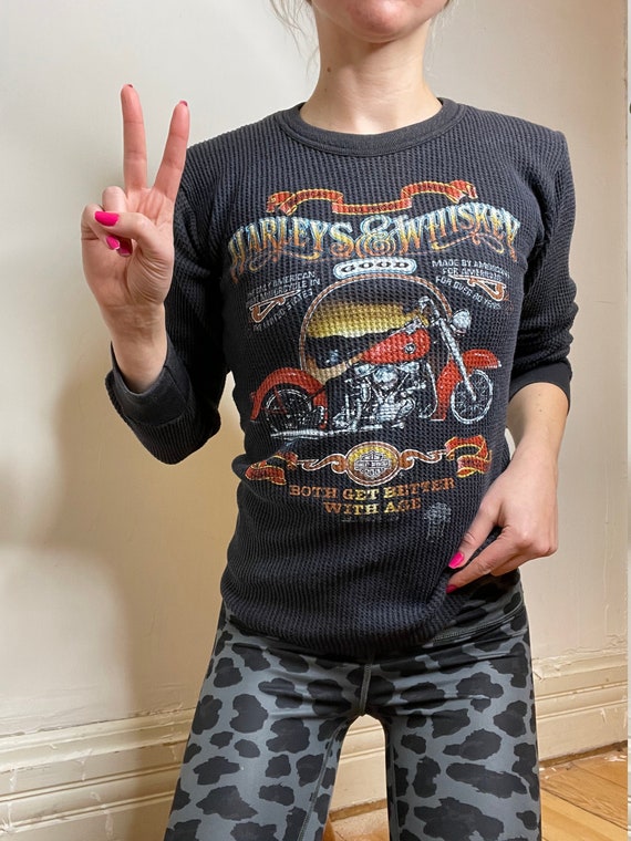 Rare Harley Davidson vintage long sleeve shirt 198