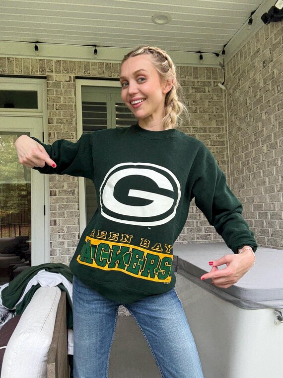 Vintage 1996 Green Bay Packers Sweatshirt Crewneck Football