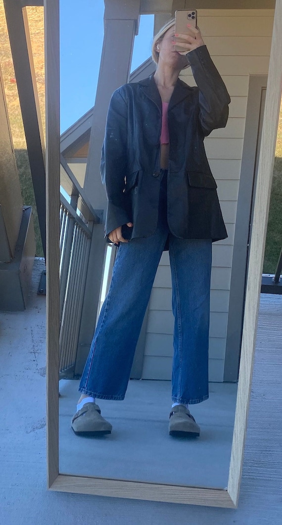 Y2K Black Mini Blazer (XS/S)