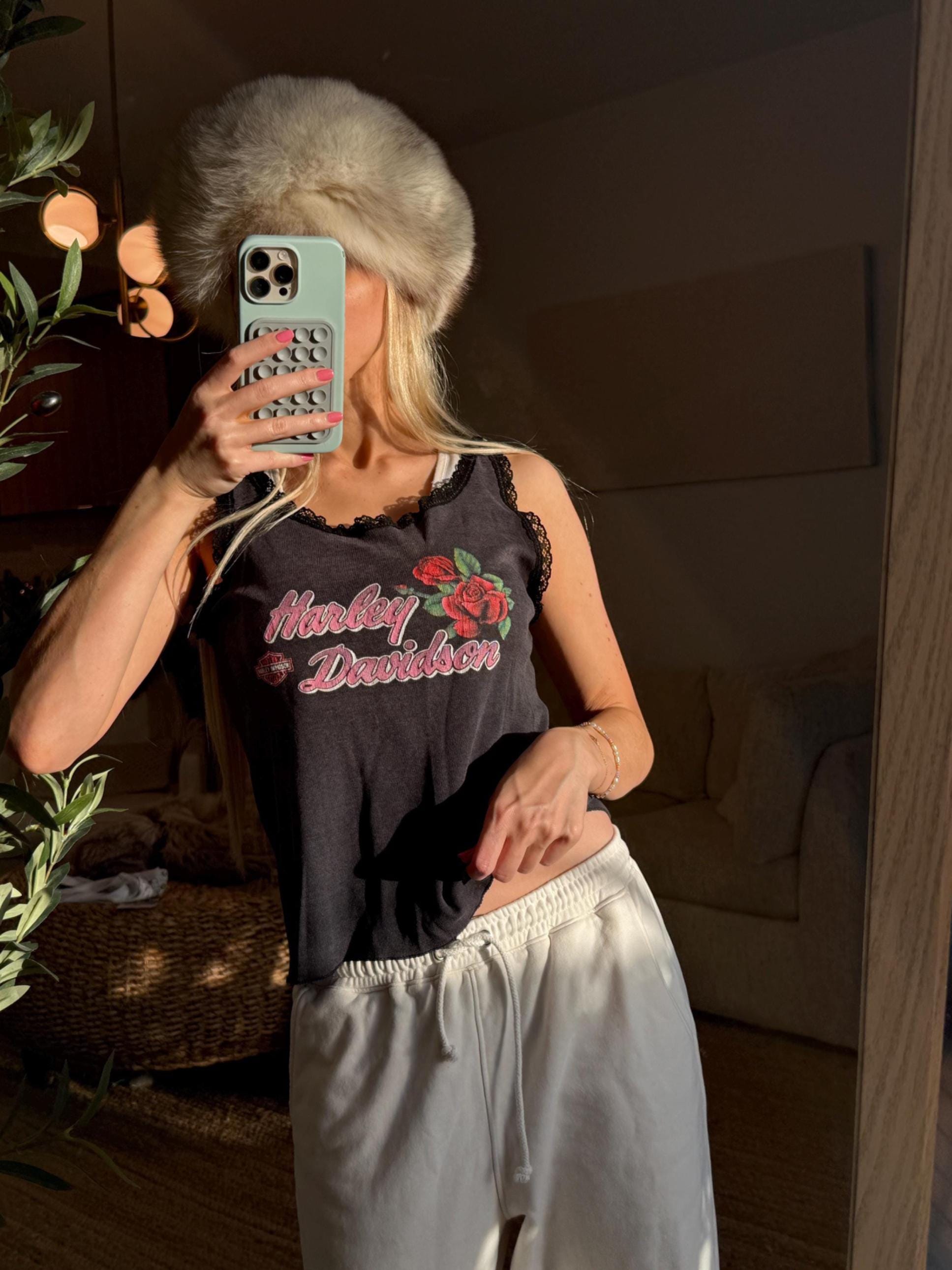80s harley lace tank - Etsy 日本