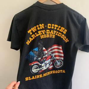 Rare Harley Davidson vintage shirt “ i don’t just own this Harley shirt I own a Harley” 1980s classic soft trendy image 6
