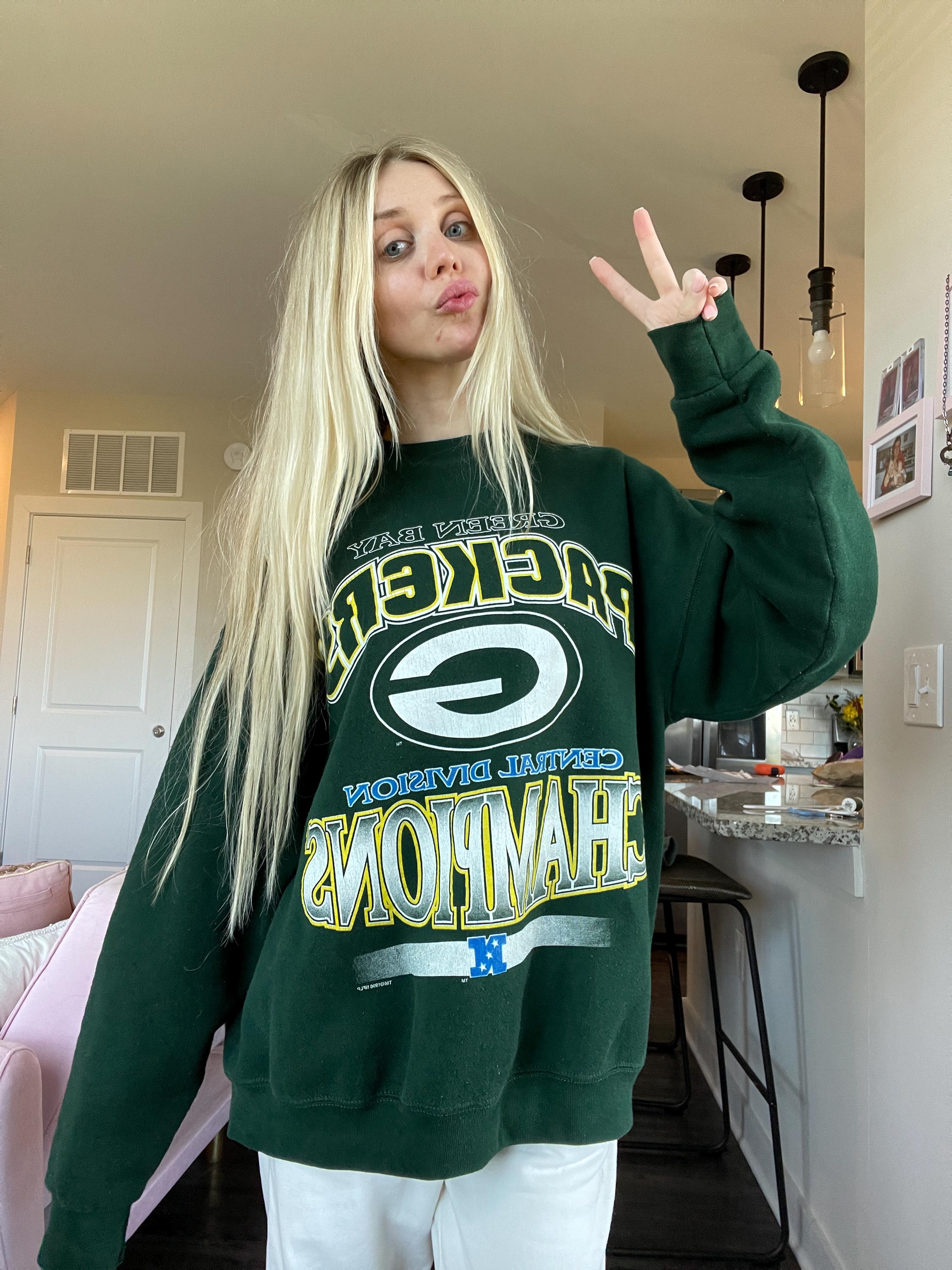 Vintage 1997 Green Bay Packers Sweatshirt Crewneck Football